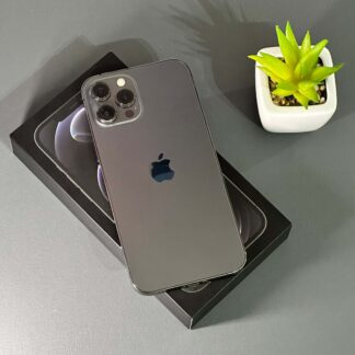 iPhone 12 Pro Max 128GB Grafite - Saúde de bateria: 🔋100% - Tela de 6.7