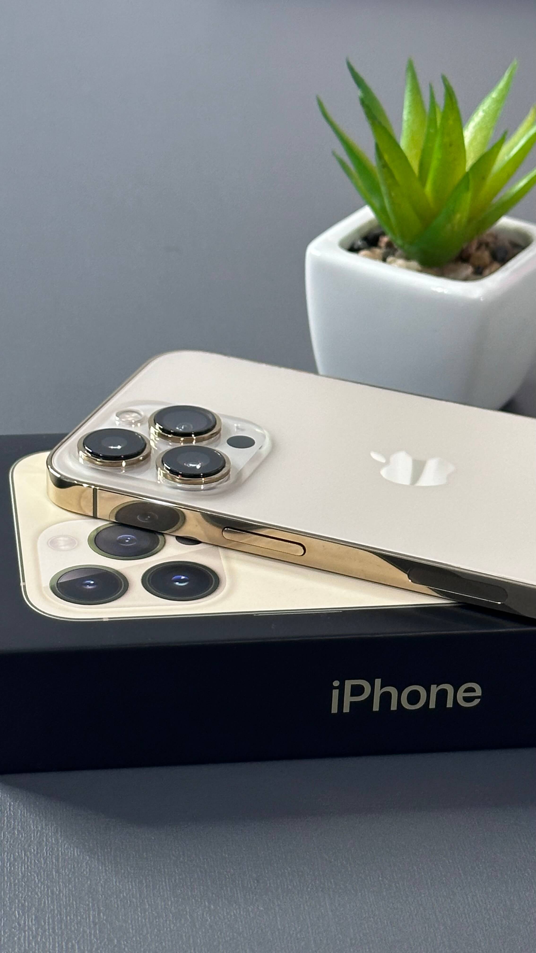 iPhone 13 Pro 128GB Dourado - Saúde de bateria: 🔋100% - Tela de 6.1" - (SEMINOVO) - Image 4