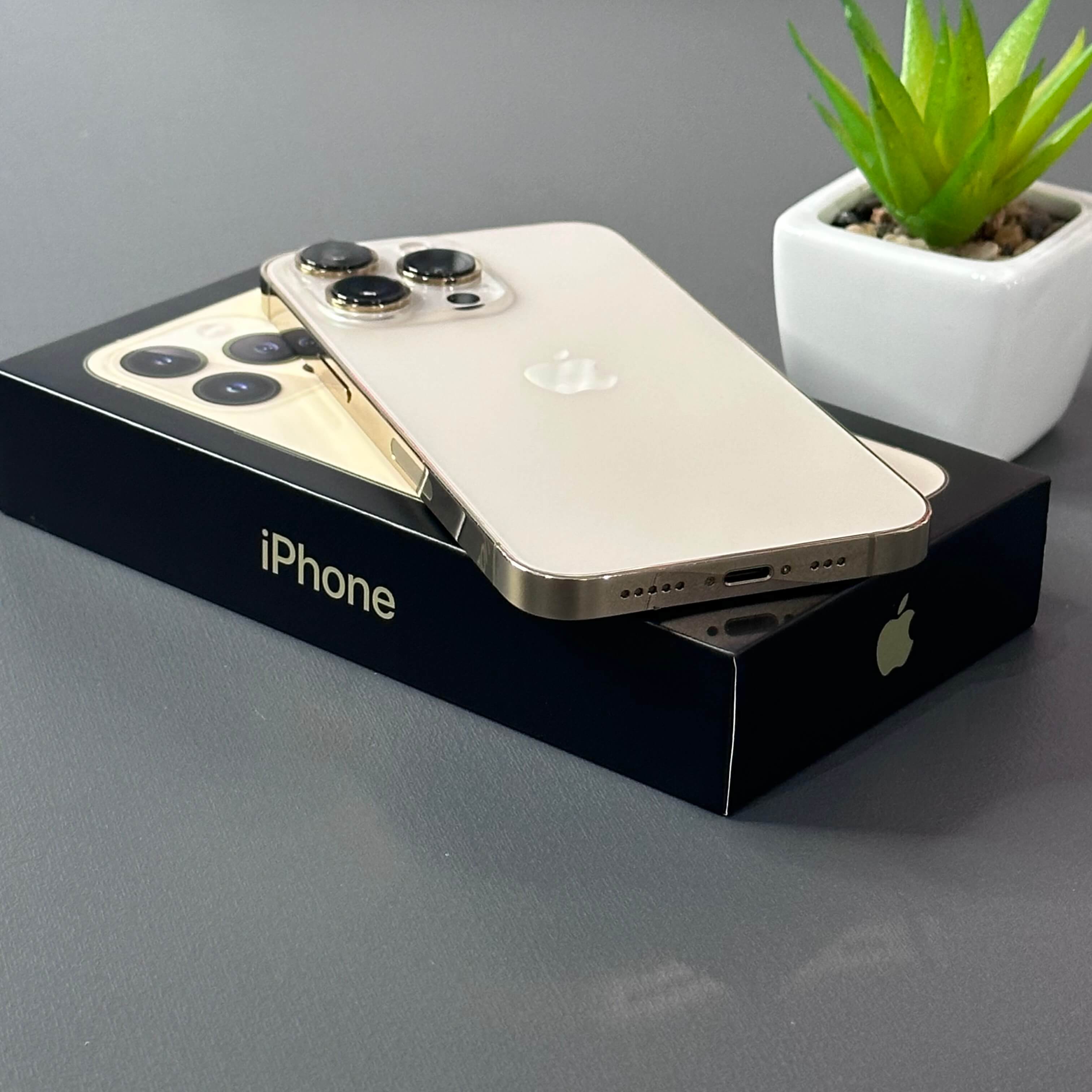 iPhone 13 Pro 128GB Dourado - Saúde de bateria: 🔋100% - Tela de 6.1" - (SEMINOVO) - Image 5