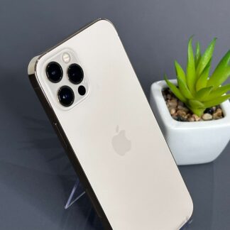 iPhone 12 Pro 128GB Dourado - Saúde de bateria: 🔋100% - Tela de 6.1
