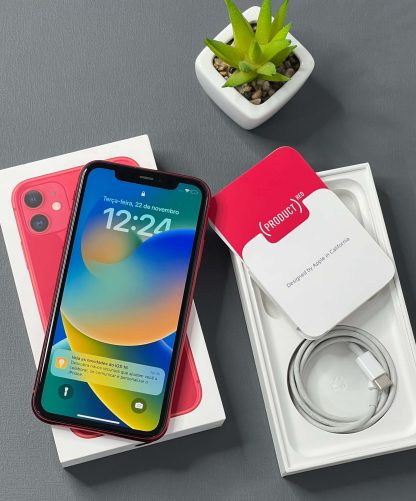 iPhone 11 64GB Vermelho - Tela de 6.1" - (SEMINOVO) - Image 10