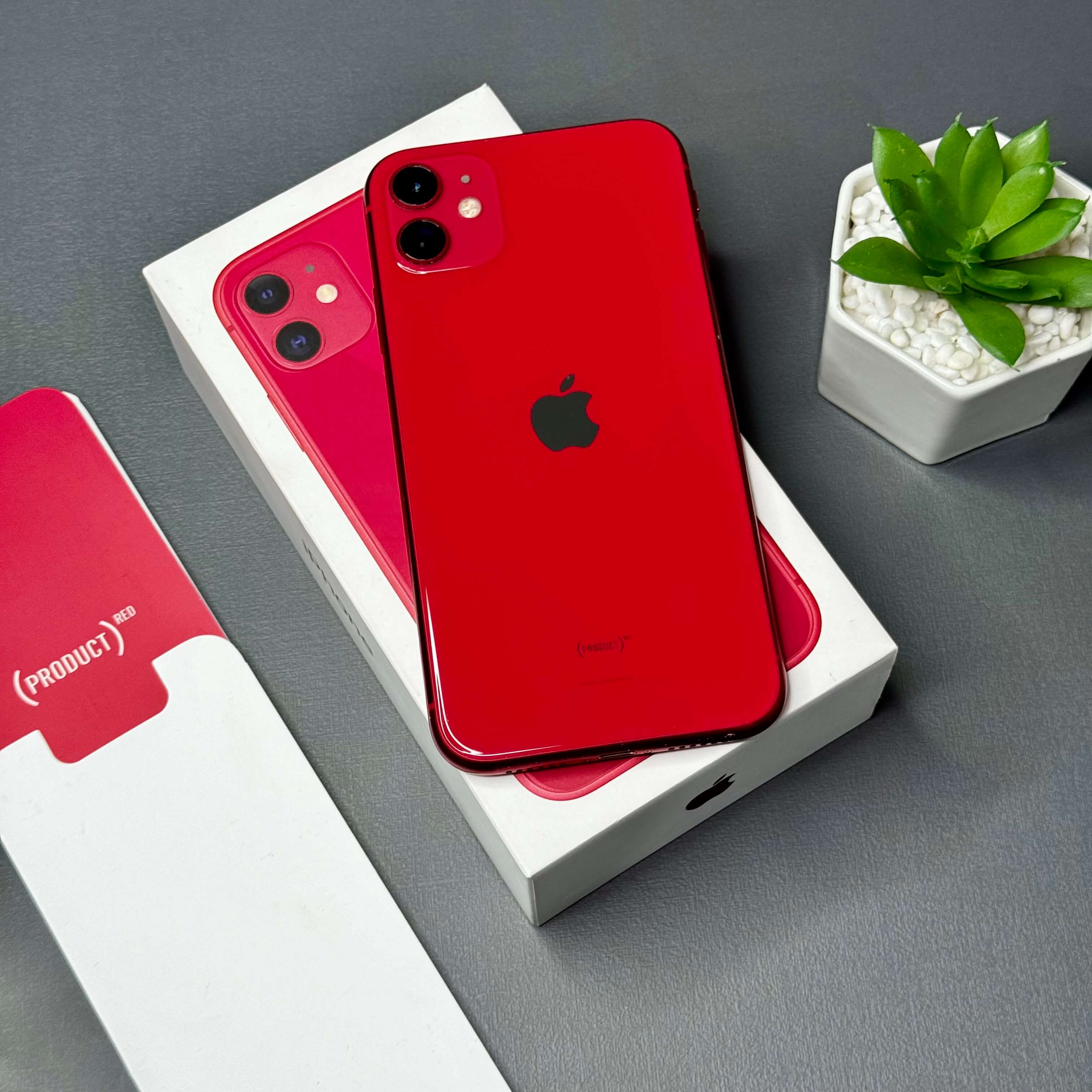 iPhone 11 64GB Vermelho - Saúde de bateria: 🔋100% - Tela de 6.1" - (SEMINOVO) - Image 2