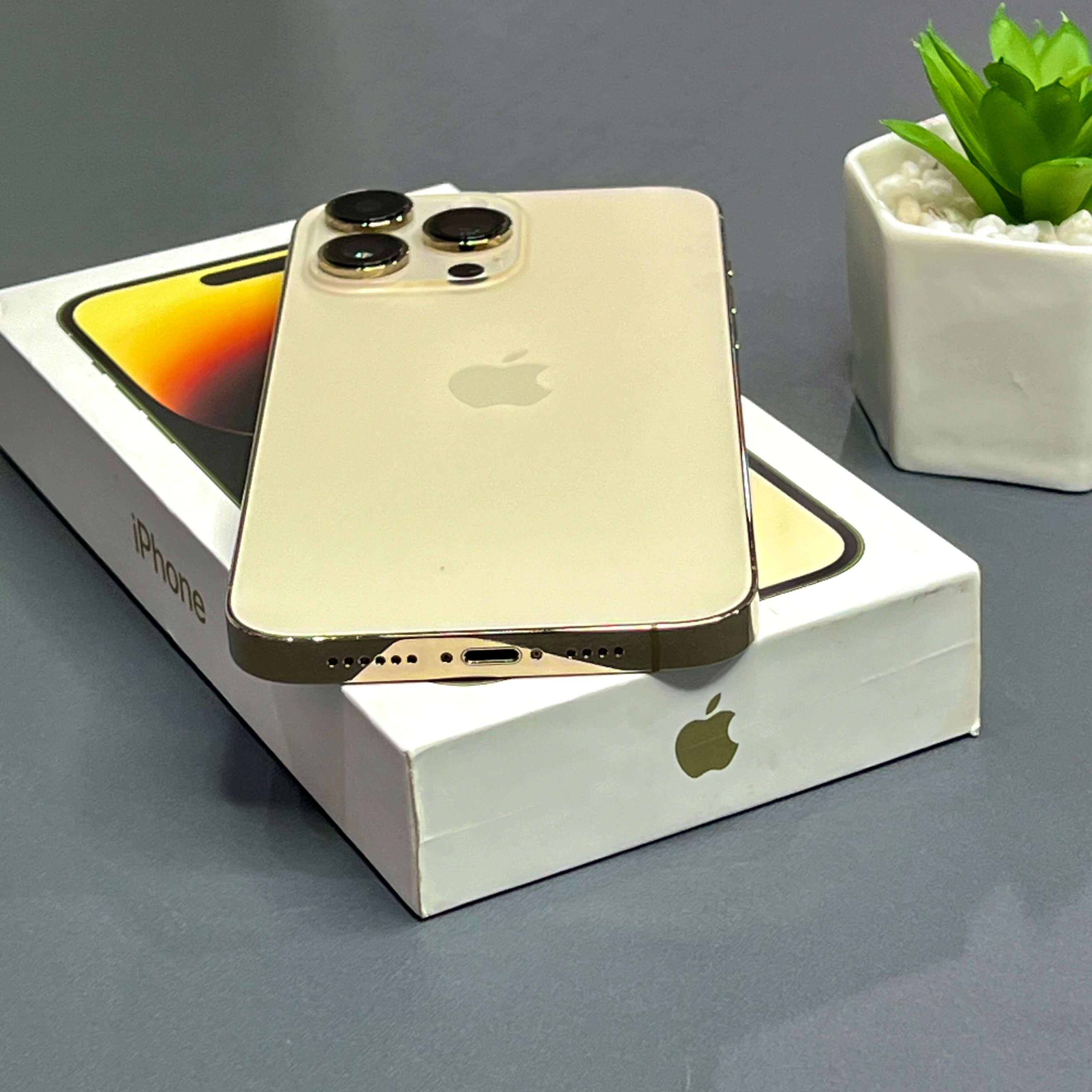 iPhone 14 Pro Max 128GB Dourado - Saúde de bateria: 🔋84% - Tela de 6.7" - (SEMINOVO) - Image 5