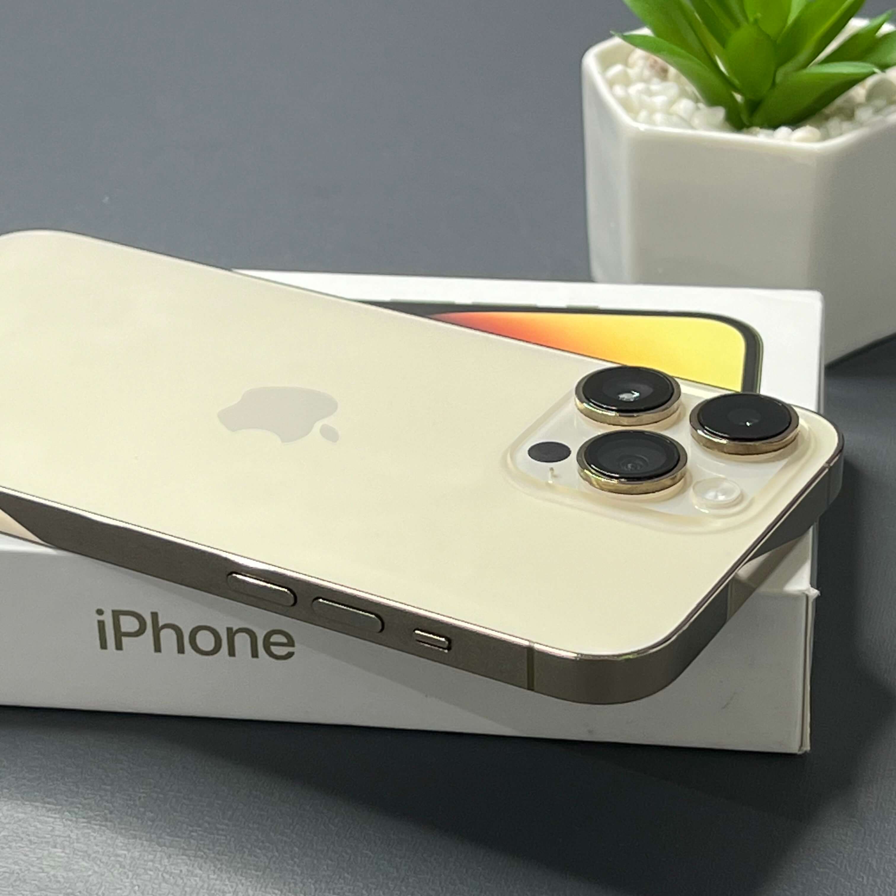 iPhone 14 Pro Max 128GB Dourado - Saúde de bateria: 🔋84% - Tela de 6.7" - (SEMINOVO) - Image 6