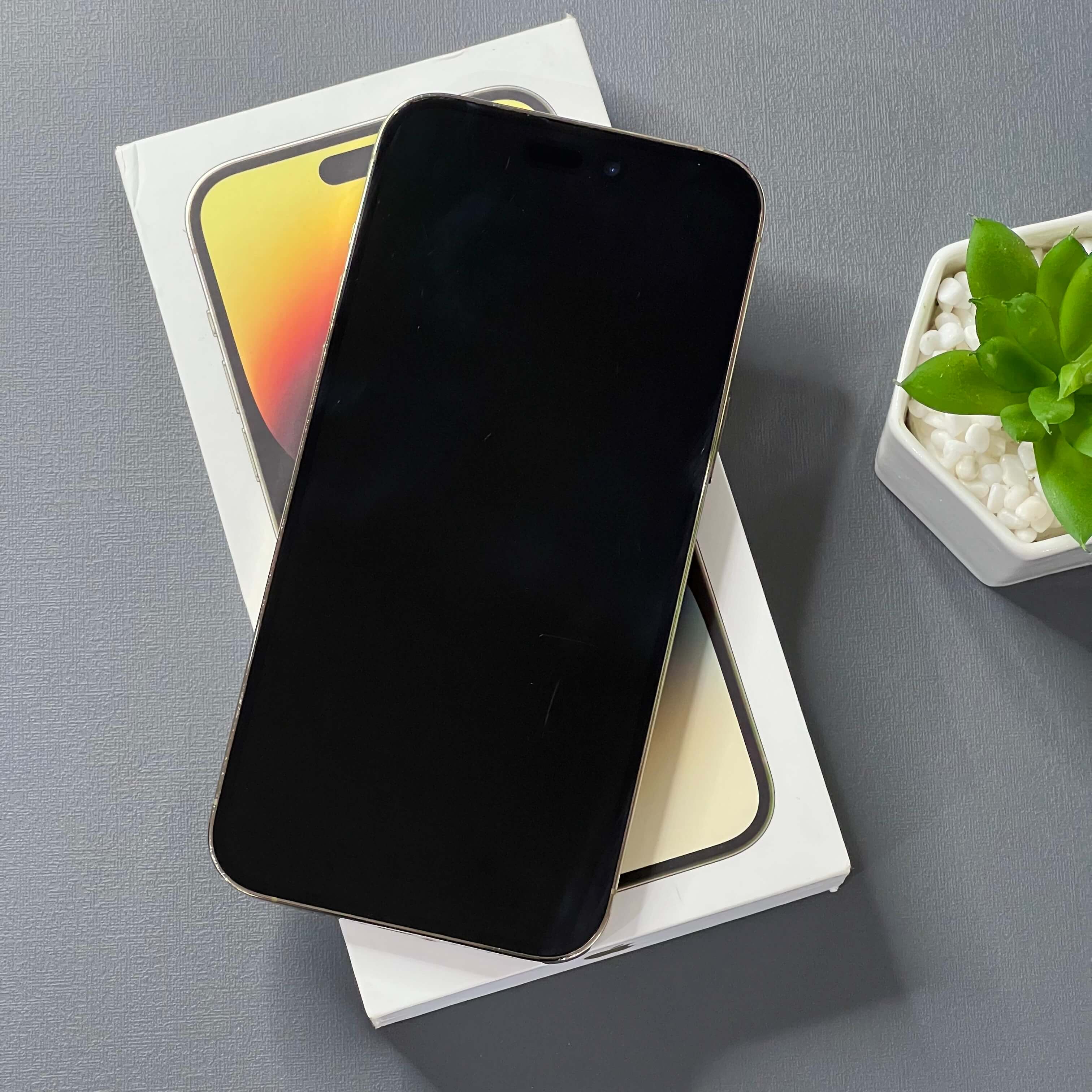 iPhone 14 Pro Max 128GB Dourado - Saúde de bateria: 🔋84% - Tela de 6.7" - (SEMINOVO) - Image 8