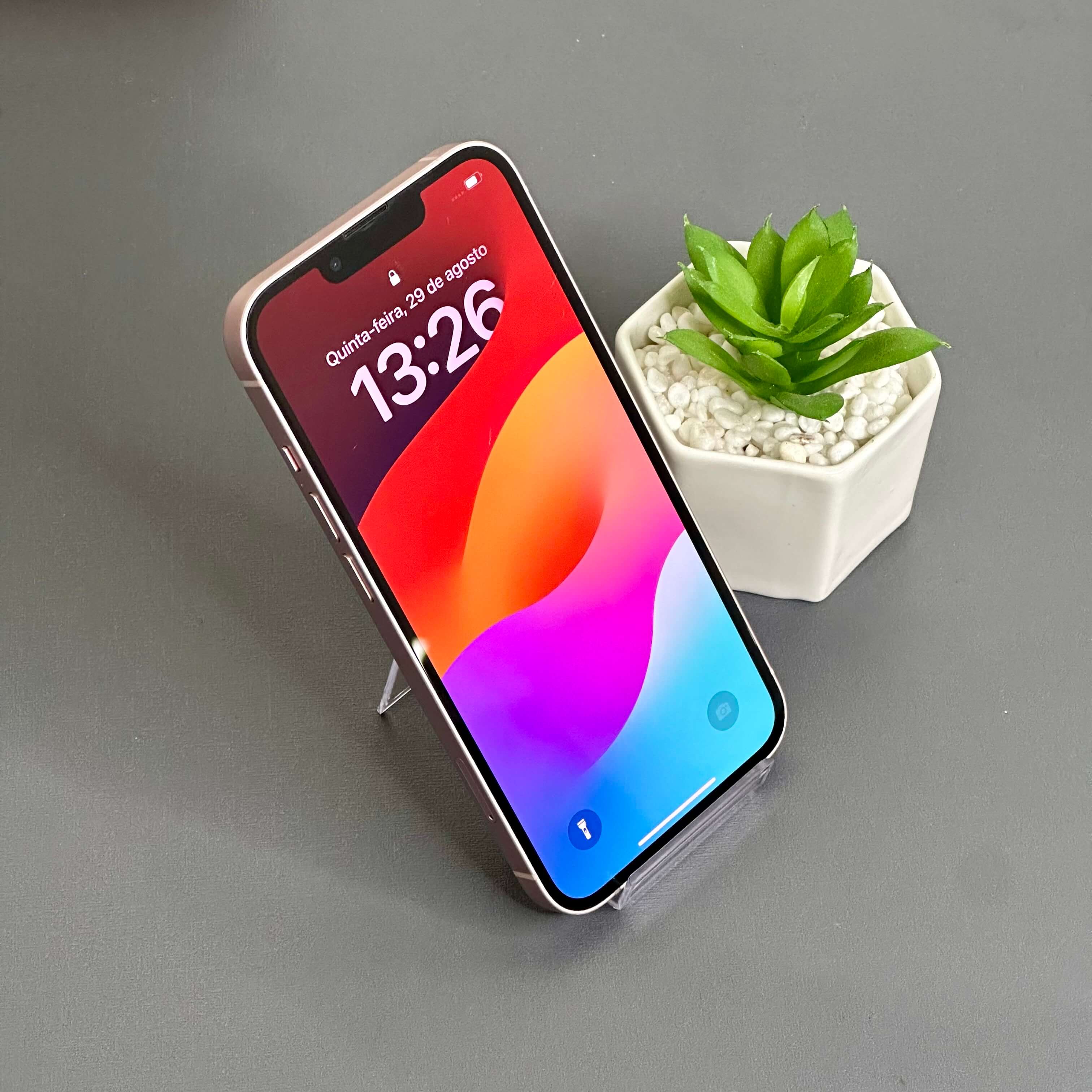 iPhone 13 128GB Pink - Saúde de bateria: 🔋85% - Tela de 6.1" - (SEMINOVO) - Image 8