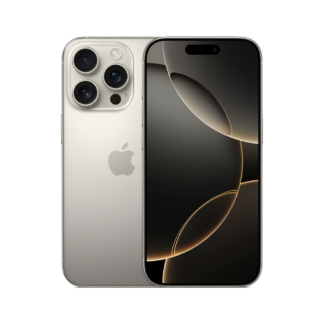 iPhone 16 Pro 128GB Titânio Natural - Saúde de bateria: 🔋93% - Tela de 6.3