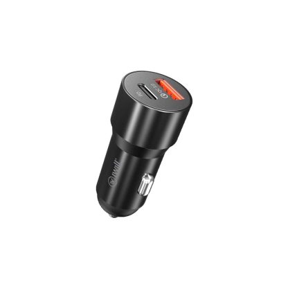 Adaptador Veicular PD Car Charger - 1 USB-C 20W e 1 USB QC 3.0 - Image 3