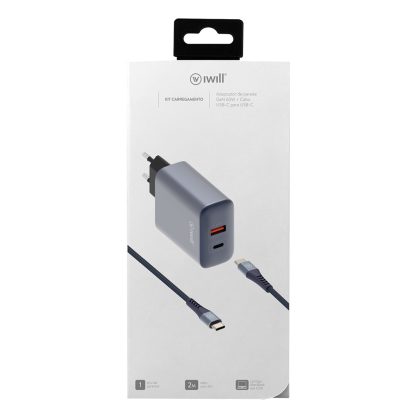 Kit Carregamento GaN 65W - (Para Macbook e iPhone 15 e superior) - Image 3