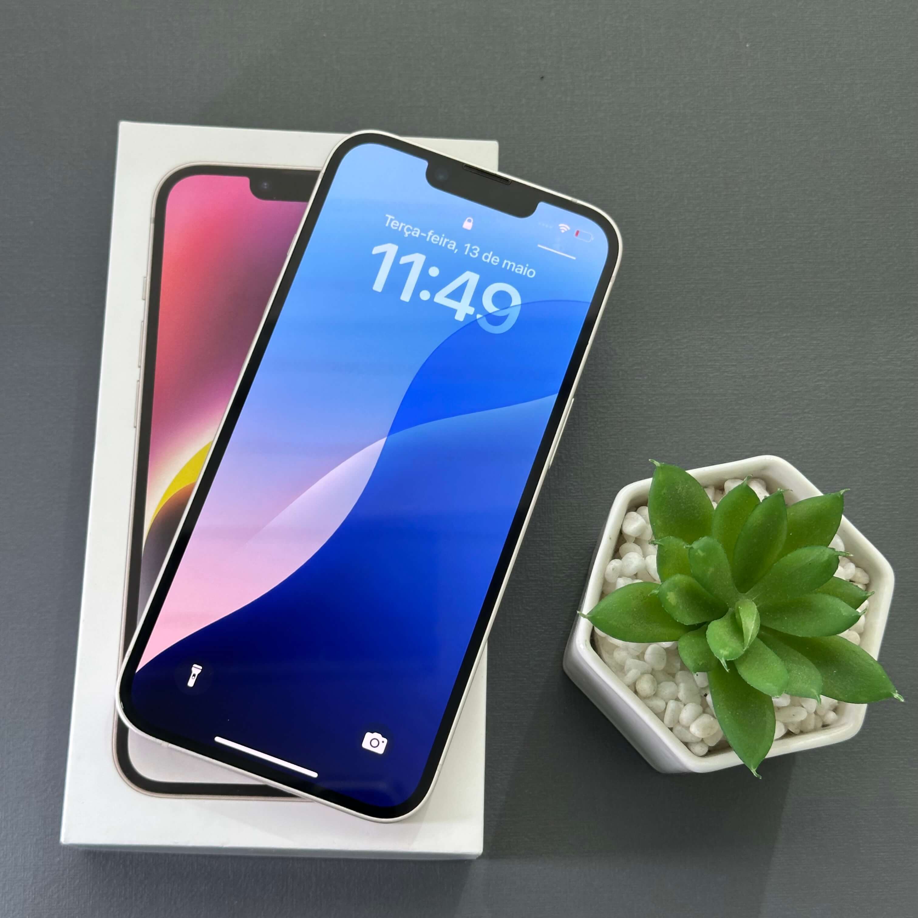 iPhone 14 128GB Starlight - Tela de 6.1" - Saúde de bateria: 🔋84% - (SEMINOVO) - Image 8