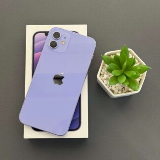 iPhone 12 64GB Roxo - Saúde de bateria: 🔋100% - Tela de 6.1