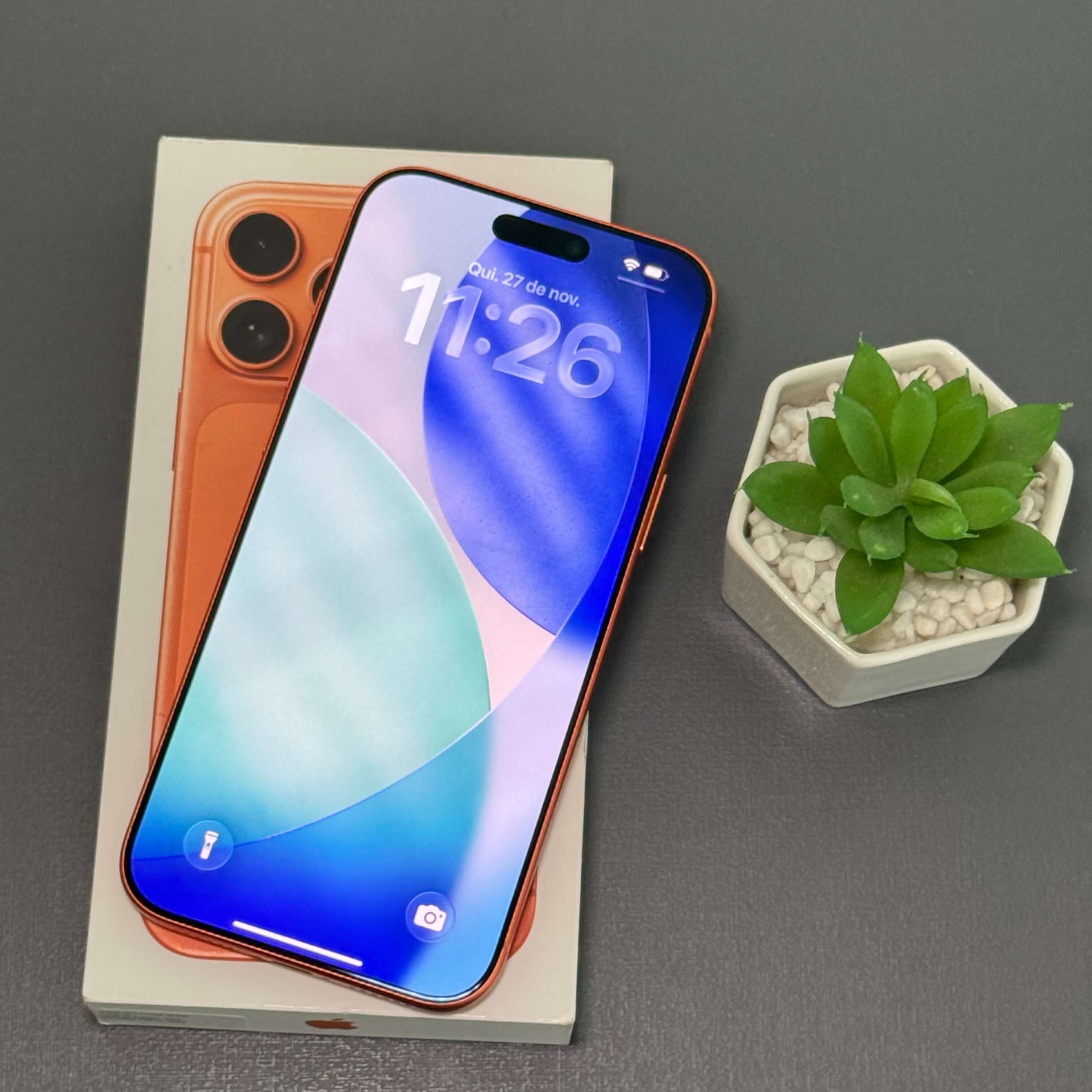 iPhone 17 Pro Max 512GB Cosmic Orange - Saúde de bateria: 🔋95% - Tela de 6.9" - (SEMINOVO) - Image 7