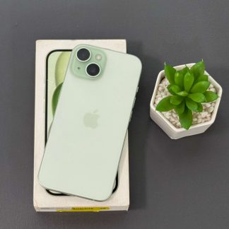 iPhone 15 128GB Verde -  Saúde de bateria: 🔋86% -Tela de 6.1