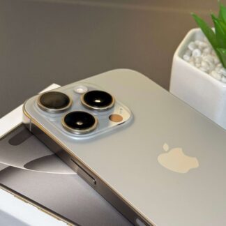 iPhone 16 Pro 128GB Titânio Natural - Saúde de bateria: 🔋93% - Tela de 6.3