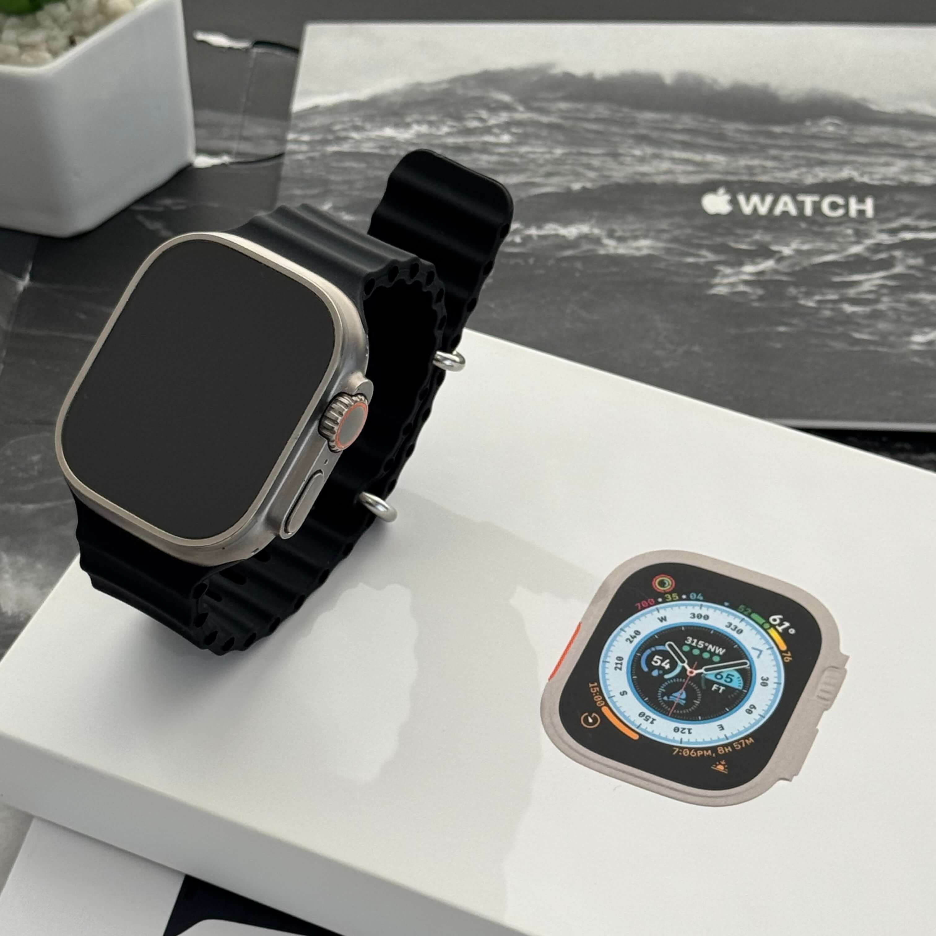 Apple Watch ULTRA 1 49mm - Saúde de bateria: 🔋88% - Ocean Banda (GPS + Cel) - (SEMINOVO) - Image 6