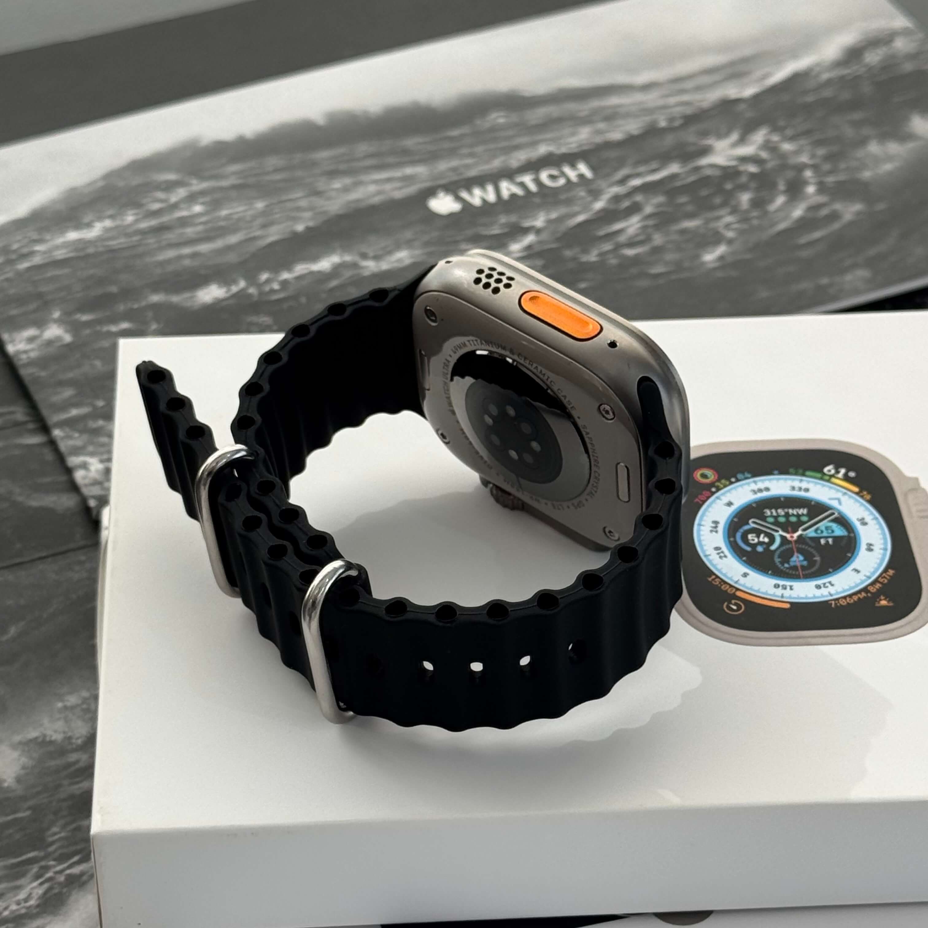 Apple Watch ULTRA 1 49mm - Saúde de bateria: 🔋88% - Ocean Banda (GPS + Cel) - (SEMINOVO) - Image 7